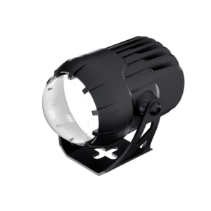 Faro delantero LED HIGHSIDER pro Dual-Stream Next - negro - 1 pieza