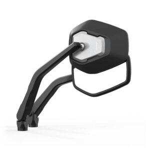 Retrovisor de manillar HIGHSIDER pro Ventura-Trek – negro/plata – pareja