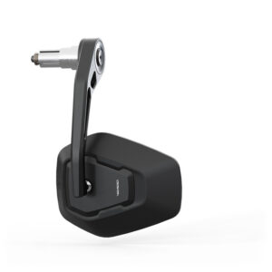 Retrovisor extremo de manillar HIGHSIDER pro Ventura-Trek EVO largo – negro/negro – 1 pza