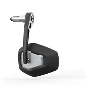 Retrovisor extremo de manillar HIGHSIDER pro Ventura-Trek EVO largo – negro/plata – 1 pza