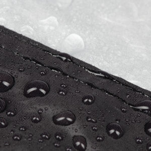 Funda de moto para exterior OXFORD Aquatex - Moto / Scooter con pantalla grande - Negro / Plata - S