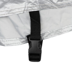Funda de moto para exterior OXFORD Aquatex - Moto / Scooter con pantalla grande - Negro / Plata - S
