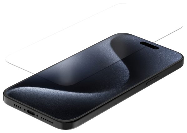 Protector de pantalla QUAD LOCK - Vidrio templado - iPhone 15 Plus/15 Pro Max