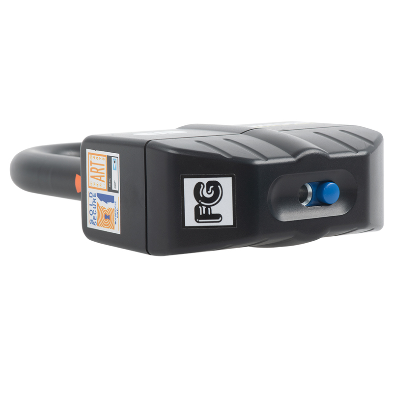 Candado con alarma OXFORD Boss Alarm 16mm + Cadena 12mm x 1,2m - Certificado Sold Secure Gold / FG SBSC / ART4