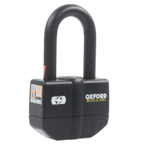 Candado con alarma OXFORD Boss Alarm 16mm + Cadena 12mm x 2,0m - Certificado Sold Secure Gold / FG SBSC / ART4