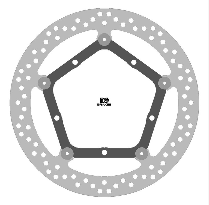 Disco de freno NG BRAKES redondo flotante 2194