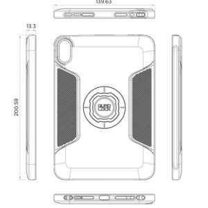 Funda QUAD LOCK - iPad Mini de 6ª generación