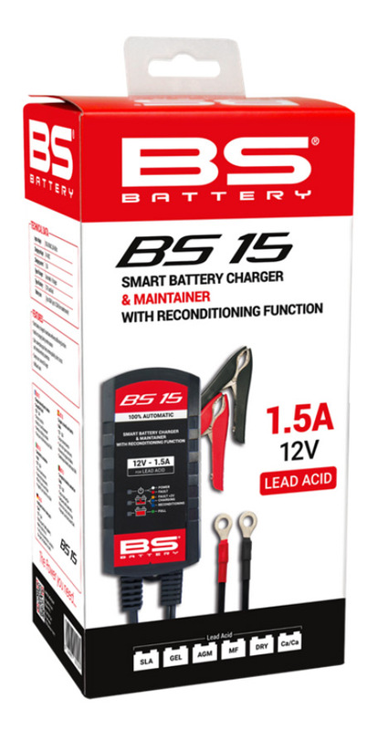 Cargador de bateria inteligente BS BATTERY BS15