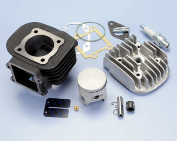 Kit de cilindro completo POLINI Racing hierro Ø47mm (bulón Ø12mm) - Yamaha / Minarelli