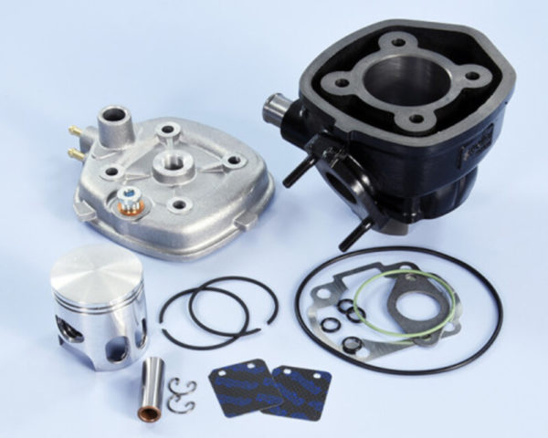 Kit de cilindro completo POLINI hierro H2O Ø47mm (bulón Ø12mm) - Yamaha / Minarelli