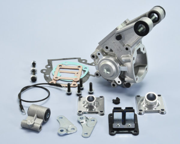 Cárter motor POLINI con soporte