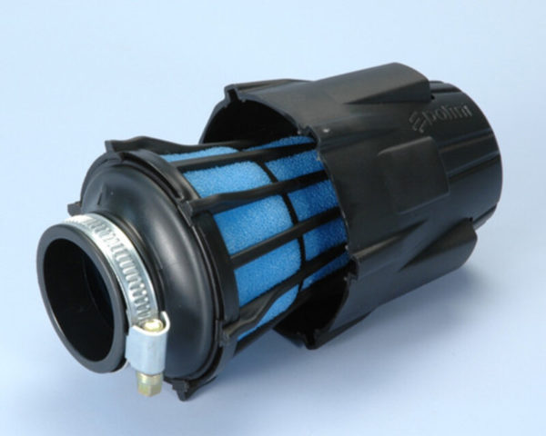 Filtro de aire POLINI Air Box (con tapa de plástico) recto Ø46mm