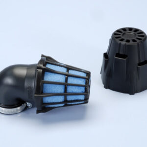 Filtro de aire POLINI Air Box (con tapa de plástico) 90° Ø37mm