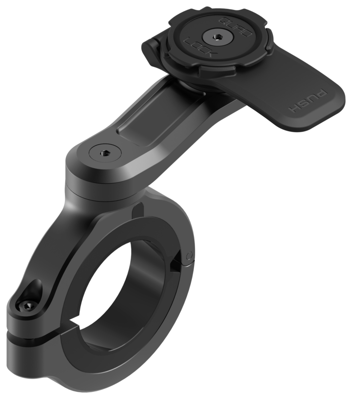 Soporte de smartphone para manillar QUAD LOCK Pro - Largo para manillares FATBAR / Special CUSTOM