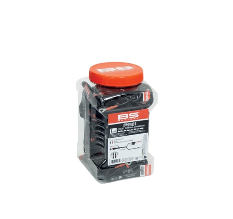 Cable de conexión permanente con fusible BS BATTERY PA-01 - Bote de 20 unidades
