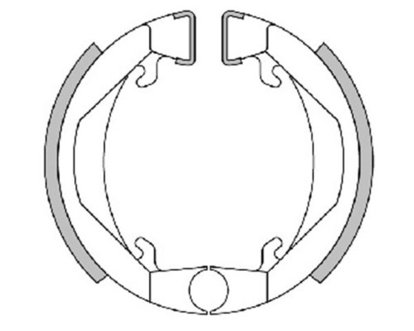 Zapata de freno POLINI For Race 80x18mm