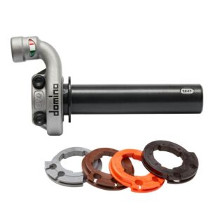 Acelerador DOMINO KRK EVO sin puños para motos 4T