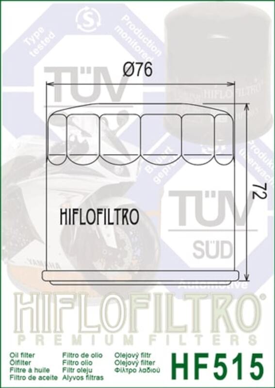 Filtro de Aceite HIFLOFILTRO - HF515