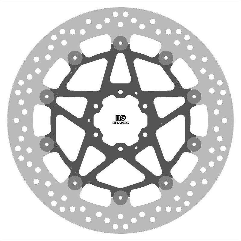 Disco de freno NG BRAKES redondo flotante 2208G