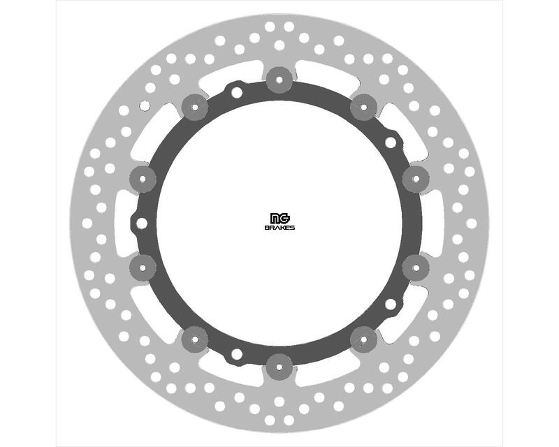 Disco de freno NG BRAKES redondo flotante 2313G