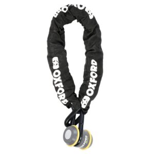 Chaîne antivol OXFORD Hardcore XC13 - 1,5m x 13mm - Homologué ART4 / Sold Secure Gold