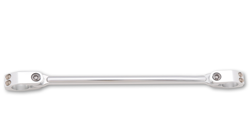 HIGHSIDER pro Cross-Bar ST02 Aluminium Handlebarstrut, two-piece clamp, Silver glossy
