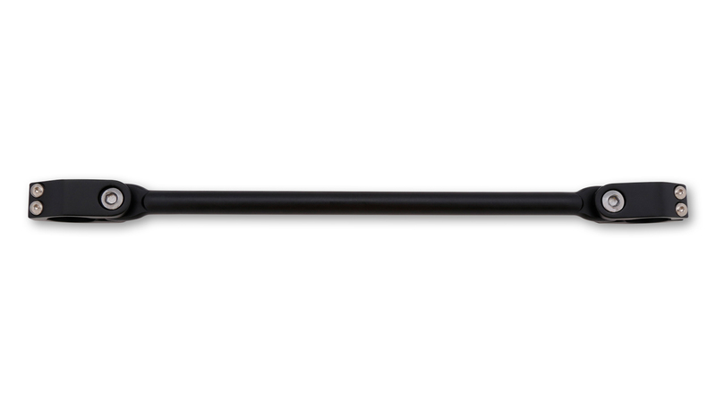 HIGHSIDER pro Cross-Bar ST02 Aluminium Handlebarstrut, one-piece clamp, Black pearl blasted