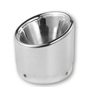 IXIL IRONHEAD Endcap Slashed, Crome Ø 88mm