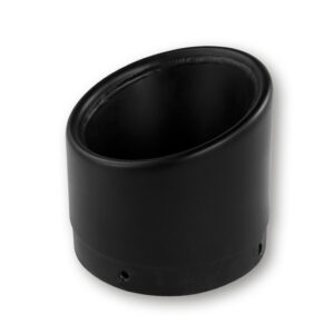 IXIL IRONHEAD Endcap Slashed, Black Ø112mm