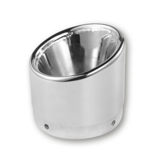IXIL IRONHEAD Endcap Slashed, Crome Ø112mm