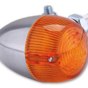 Intermitente HIGHSIDER smart Bullet Light 1 - cristal naranja - homologado E - 1 pieza