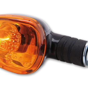 Intermitente HIGHSIDER smart Little Duke Mini - cristal naranja - homologado E - Pareja
