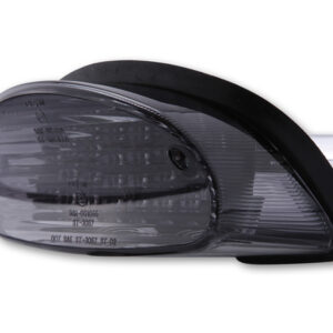 Piloto trasero LED HIGHSIDER smart estilo Honda - cristal ahumado - homologado E - 1 pieza