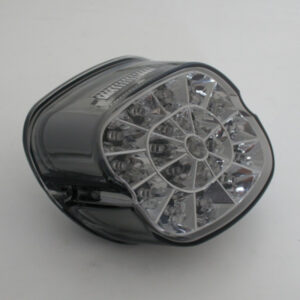 Piloto trasero LED HIGHSIDER smart HD style - cristal ahumado - homologado E - 1 pieza