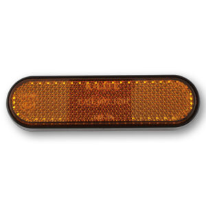 Catadióptrico HIGHSIDER smart para horquilla - amarillo