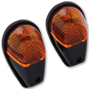 Intermitente de carenado HIGHSIDER smart - cristal naranja - homologado E - Pareja