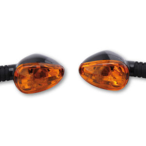 Intermitente HIGHSIDER smart Little Duke - cristal naranja - homologado E - Pareja