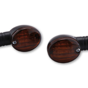 Intermitente HIGHSIDER smart Micro-Flash Mini - cristal ahumado - homologado E - Pareja