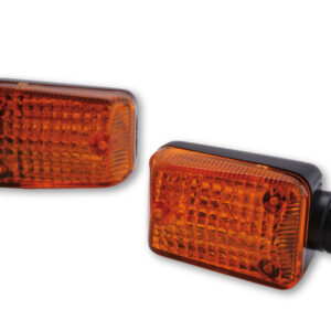 Intermitente HIGHSIDER smart Mini - cristal naranja - homologado E - Pareja