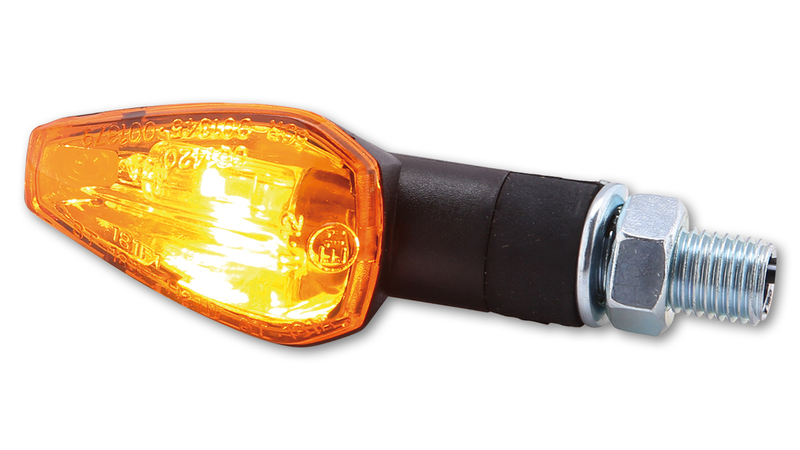 Intermitente HIGHSIDER smart Peak - cristal naranja - homologado E - Pareja