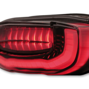 Piloto trasero LED HIGHSIDER smart estilo Honda - cristal ahumado - homologado E - 1 pieza