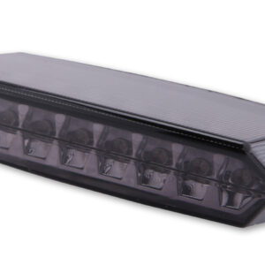 Piloto trasero LED HIGHSIDER smart Boston - cristal ahumado - homologado E - 1 pieza