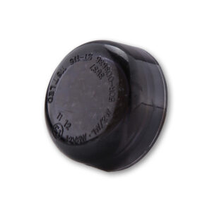 Piloto trasero LED HIGHSIDER smart Micro Disc - cristal ahumado - homologado E - 1 pieza