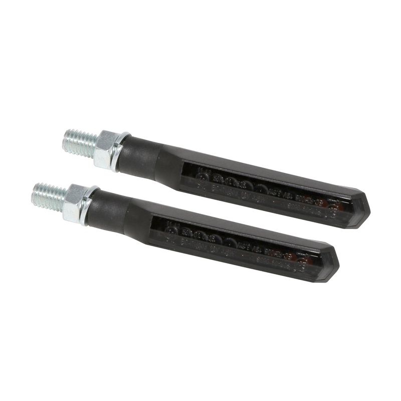 Intermitente secuencial LED HIGHSIDER smart Run-TS - cristal ahumado - homologado E - Pareja