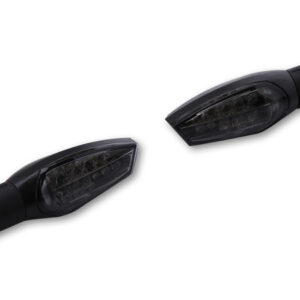 Intermitente LED HIGHSIDER smart Nova - cristal ahumado - homologado E - Pareja