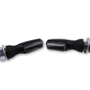 Intermitente/luz de posición LED HIGHSIDER smart Spark 2in1 - cristal ahumado - homologado E - Pareja
