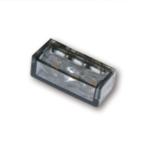 Intermitente LED HIGHSIDER smart Cube-H - cristal ahumado - homologado E - Pareja