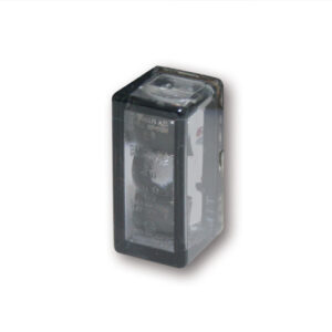 Intermitente LED HIGHSIDER smart Cube-V - cristal ahumado - homologado E - Pareja