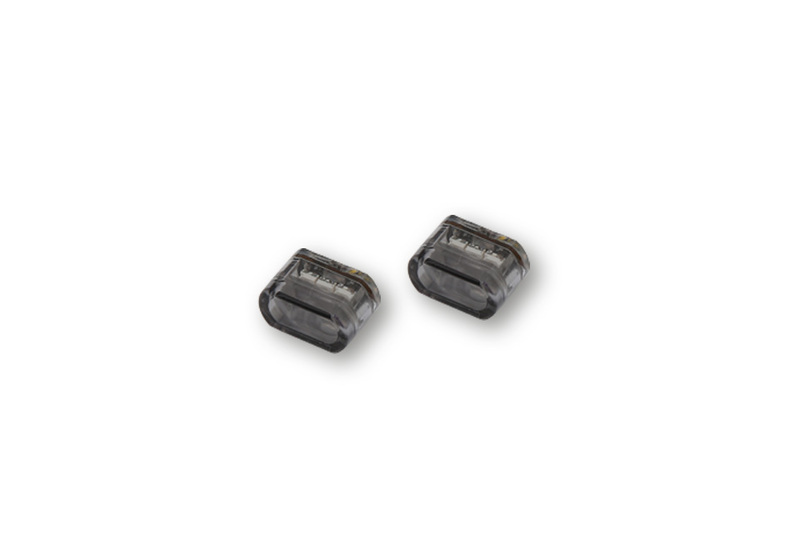Intermitente LED HIGHSIDER smart Module 2 - cristal ahumado - homologado E - Pareja