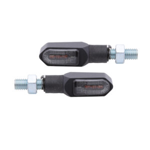 Intermitente/luz de posición LED HIGHSIDER smart Namiko-TS 2in1 - cristal ahumado - homologado E - Pareja